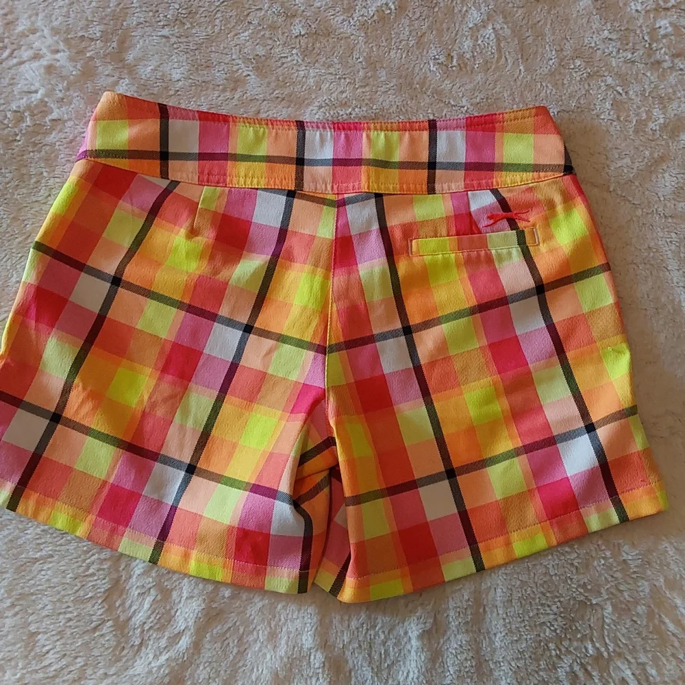 🌺 NEW Slazenger Bright Plaid Golf Shorts - Picture 6 of 9